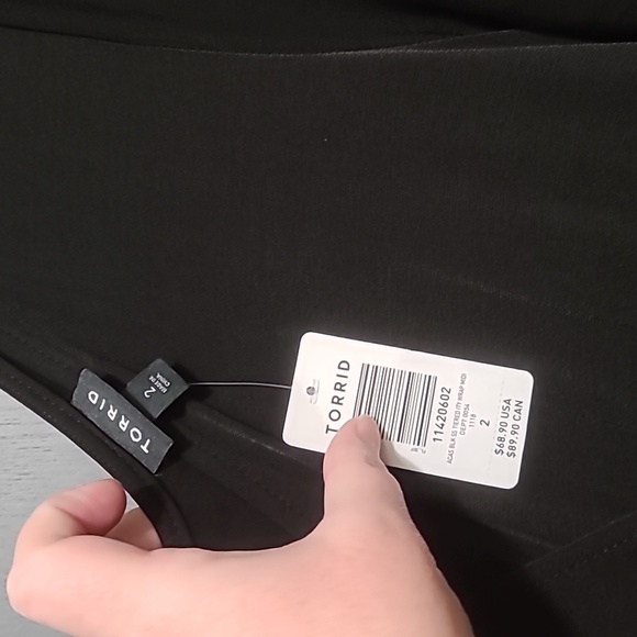 NWT Torrid 2x Tiered Wrap Dress - Picture 4 of 4